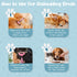 Professional Dog Deshedding Brush, Dog Brush for Shedding, Pet Hair Remover for Cats and Dogs (Blue)