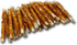 (50 Pack), Top Dog Chews - All Natural Chicken Wrapped Rawhide Dog Twists Natural Chew Sticks for Healthy Teeth