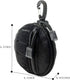 GZWER 1000D Headset Pack Laser Cut Molle Pouch EDC Pouch Tactical Round Zipper Bag Case Coin Pouches Coin Purse
