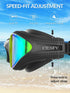 Unisex-Adult Polarized Swim Goggles, Anti-fog Leak-proof Clear Vision for Men and Women Underwater