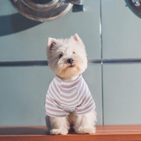 Dogs PJS Clothes for Small Dogs - Girl Puppy Pajamas Long Sleeved Onsie Warm Coats Jumpers Outfits