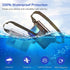 GLBSUNION IPX8 Waterproof Pouch Bag with Adjustable Waist Strap-Screen Touchable Dry Bag for Phone Valuables (2 Pack)