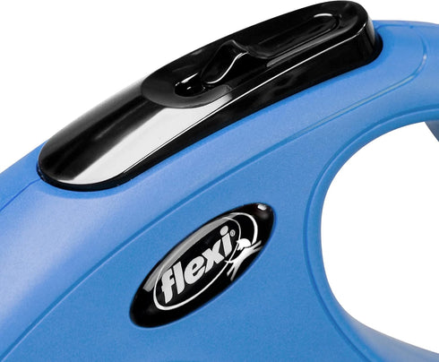 Flexi New Classic Retractable Lead Cord - Small, Blue, Multi