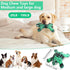 Dog Toys for Aggressive Chewers, Indestructible Tough Chew Toys for Large Dogs, Real Bacon Nylon Bones
