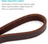 FAIRWIN Leather Dog Leash, 6 Foot, Heavy Duty for Large Medium Small Dogs (5/8", Brown)