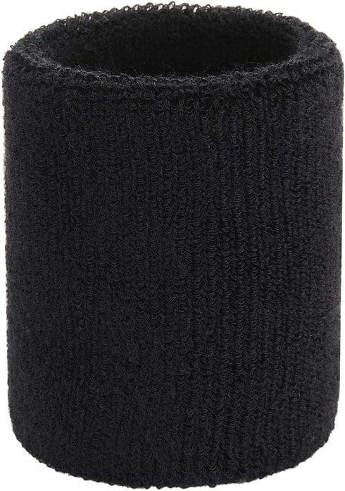 (1 ONUPGO Wristband Sweatbands for Men and Women - Athletic Cotton Terry Cloth Wrist Bands Sport Sweat Band