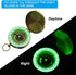 PATIKIL Camping Survival Compass - Brass Pocket Compass Glow in The Dark for Hiking, Camping, Hunting Navigation