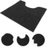 6pcs VOSAREA U-Shaped Toilet Training Pad Washable Bathroom Contour Rug for Potty Training Soft Reusable Toilet Mats