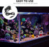 LED Power Adapter AC110-240V DC12V 1A Switching Converter for Aquarium Fish Tank Light (US Plug).