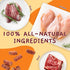 10.6 oz Jungle Calling Triple Flavor Rolls Dog Treats, Made with Real Chicken Duck Beef Meat, Rawhide Free Dogs