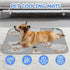 imiBBWQu Summer Summer 27" 22" Cooling Pad Cute Geese Hat White Grey Dog Mat Bed Washable Cooling Pet Pad Bed Mat Cat