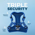 Best Pet Supplies Royal Blue Adjustable Dog Vest Harness, No Pull, for Small, Medium, Large Dogs