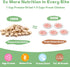 14.2 OZ Freeze Dried Chicken Cat and Dog Treats Single Ingredient Chicken Meat High Protein, Bite-Sized Pet Training