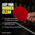 PRO SPIN Ping Pong Paddle Cleaner, Table Tennis Rubber Cleaning Kit, 200ml Rubber Cleaner & Sponge Included