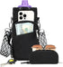 AGLOD Water Bottle Carrier Bag with Strap, Water Bottle Holder Crossbody Bags