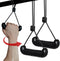GD Fly Grip Pull Up Handles for Neutral Grip & LAT Pull Down Attachments, Perfect Grips for T-bar Row, Gym Equipment