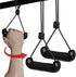 GD Fly Grip Pull Up Handles for Neutral Grip & LAT Pull Down Attachments, Perfect Grips for T-bar Row, Gym Equipment