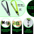 Reflective Sash Reflective Running Gear High Visibility Safety Reflective Sash Reflective Jacket Adjustable Reflective Sash for Walking Cycling at Night