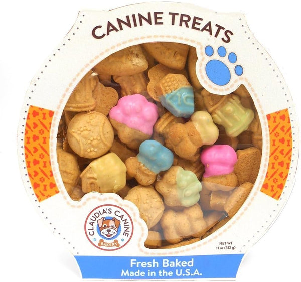 Claudia's Canine Bakery, K-9's Favorite Things, Gourmet Peanut Butter Dog Treats, 10 oz