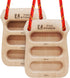 TWO STONES Portable Hangboard, Lightweight Climbing Training Board for Rock Climbers as Gift