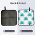 Vaelthyroewao 15.8'' Watercolor Flower Petals Portable Foldable Stadium Seat Pad Waterproof Sitting Mat Cushion