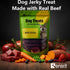 Sensrit 10 oz Dog Beef Sticks - Jerky Treats for All Dogs - High Protein & Grain Free Dog Snacks - Made with Real Beef
