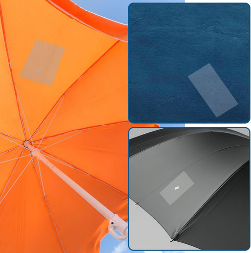 RV Awning Repair Tape, Clear Waterproof Tent Repair Tape for Tarp, Canvas, Boat Covers, Heavy Duty Adhesive - 3.15in
