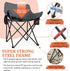 600D (1, Joyfair Outdoor Camping Chair for Adult, Large Portable Folding Moon Chairs with Carry Bag for Patio Beach