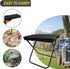 12in 1.6Lbs SUNPRO Camping Stool, Portable Folding Stool with Carry Bag, Portable Folding Chair Collapsible Camp Stool