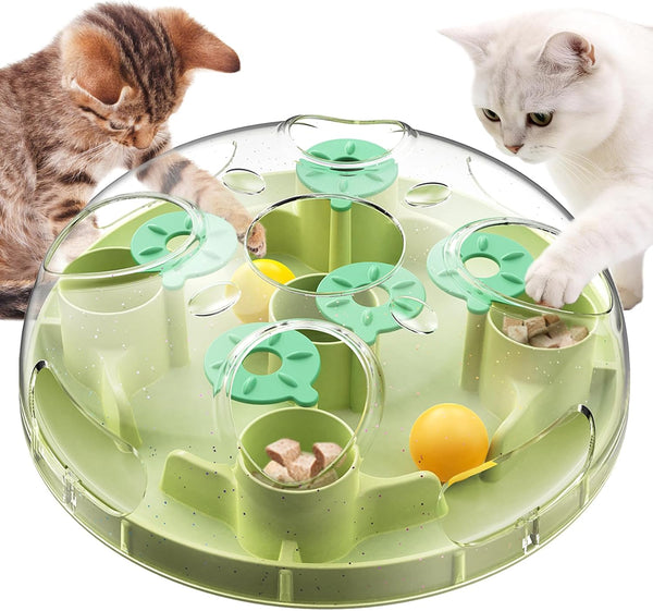 KADTC Cat Puzzle Toy, Large Size, 2 Ways to Play, Treat Puzzle