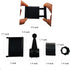 Golf Phone Holder - Swing Recording Clip, Black, Compatible with Smart Phones & Golf Alignment Sticks