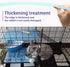 4 13.49.8x0.4'' Chinchilla Hamiledyi Piece Rabbit Feet Pad Hole Leak Water Design for Plastic Bunny Feet Pad Playpen