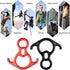 TRIWONDER 35KN 50KN Aluminum Climb Figure 8 Descender Rigging Plate for Rock Climbing Rescue