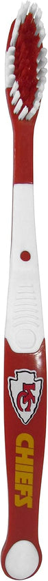 Set NFL Kansas City Chiefs Unisex Travel Toothbrush and Travel Case