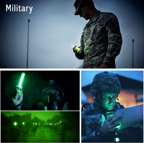 Industrial Grade Glow Sticks (12-90PCS) 6 inches Ultra Bright Emergency Light Sticks for Camping Accessories, Hurricane