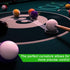 AccEncyc 2.5cm/0.98inch Set 16Pcs Mini Billiard Balls Children's Pool Balls for Kid's Table, Indoor Game Toy for Kids