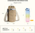 RFID Water Bottle Holder with Strap | Crossbody Bag for Women - Ideal for Hiking and Cycling