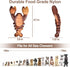 PETSTA Indestructible Dog Toys for Aggressive Chewers, Real Beef Flavored Dog Bone for Large and Medium Breeds