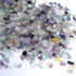 2lb Fluorite Crystal Aquarium Gravel - Natural Crushed Crystal Chip Bulk for Fish Tank Decoration