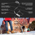 EzyDog Soft Trainer Dog Leash with Traffic Control Handle, Reflective Stitching for Night Safety, for Large Medium Dogs