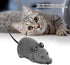 Remote Control Rat Toy, Wireless Electronic Mouse Pet Toy for Cats Dogs, Funny Mice Novelty Gift (Gray)