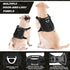 Tactical Dog Harness Large, Military Service Weighted Vest, No-Pull Training Harness with Leash Clips, Black