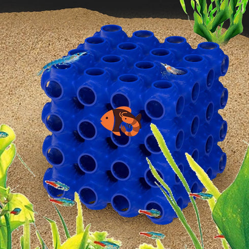 NIHUIFA Hollowout Aquariums Hideouts for Fish Shrimp Shelter with Breathable Design Enhances Water Decoratio