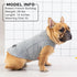 KYEESE Dog Shirt Soft Breathable T-Shirt with Reflective Strip for Night Walking, Lightweight Cat Shirt