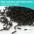 Sukh 310g Activated Carbon Pellets - Activated Charcoal Bulk Activated Carbon Aquarium Charcoal Pellets Activated Charcoal Filter Carbon Aquarium Filter for Waterbox Aquariums Pond Fish Tank