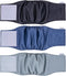 Pet Soft Dog Belly Band - 3 Packs Reusable Male Dog Diapers Belly Wraps, Washable Belly Bands for Male Dogs (Classic, M)