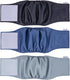Pet Soft Dog Belly Band - 3 Packs Reusable Male Dog Diapers Belly Wraps, Washable Belly Bands for Male Dogs (Classic, M)
