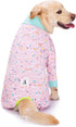 Pink Pony Surgery Recovery Suit for Dogs, Lightweight Onesie for Medium Large Dogs After Surgery, Full Belly