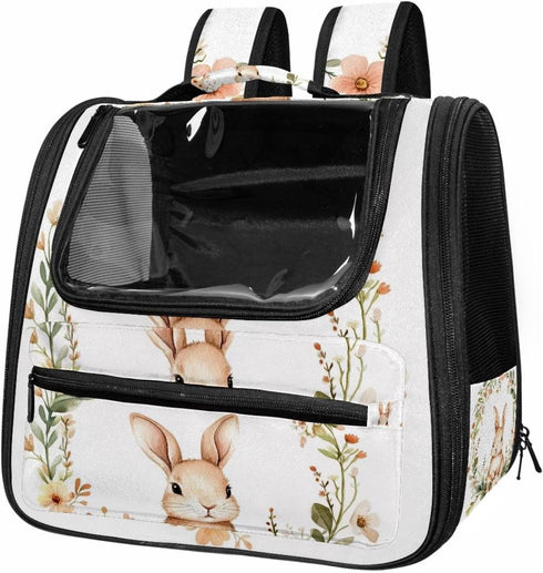 Cute Baby Animal Bunny Rabbit (1) Pet Carrier Airline Approved Soft Sided