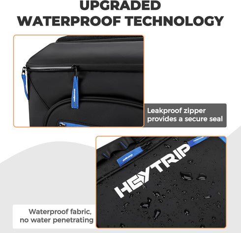 Heytrip Backpack Cooler, Insulated Waterproof Bag for 36/54 Cans, 20 Hours Cold Retention for Camping